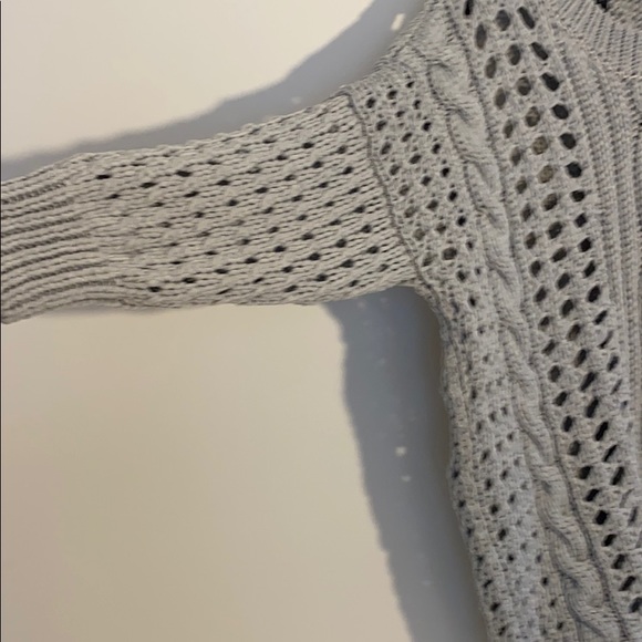 Obakki Grey Cable Knit Sweater - Picture 8 of 11